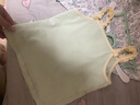 戴維貝拉（DAVE＆BELLA）嬰兒衣服童裝寶寶吊帶打底薄款女童背心兒童上衣夏裝新款小童服飾 綠色【現(xiàn)貨】 90 cm（建議身高80-90cm） 曬單實拍圖