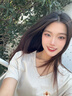 真維斯（JEANSWEST）v領(lǐng)t恤女2025夏季新款純棉短袖女韓版潮流小個(gè)子寬松正肩短袖上衣 米色 毛絨花口袋_K_ S 曬單實(shí)拍圖