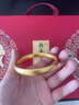 福吉歐金包銀輪胎手鐲999足金包足銀寬面古法傳承黃金鐲子金店同款送禮 輪胎手鐲-下單留言備注圈口 包金3克總重約40克【10MM寬】 曬單實(shí)拍圖