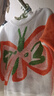 馬騎頓（MQD）童裝女童毛衣2024秋冬季新款半高領(lǐng)針織衫女孩兒童蝴蝶上衣 曬單實(shí)拍圖