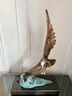 莫尼森  MOREISAN黃銅大展宏圖老鷹擺件客廳玄關辦公室桌面酒柜裝飾品開業(yè)商務禮物 大鵬展翅-老鷹擺件 曬單實拍圖