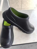 貞喜氣廚師鞋男防滑防水防油廚房工作鞋秋冬季耐磨耐臟餐廳食堂鞋子水鞋 黑色 42.5 適合42-43碼 曬單實(shí)拍圖