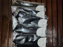 以純（YISHion）男士短襪 棉質(zhì)短襪船襪四季款棉透氣吸汗防臭男短筒襪男襪 短襪其他顏色隨機6雙男短襪 38-44碼得腳穿 曬單實(shí)拍圖