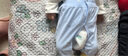 小三月新生嬰兒兒衣服秋冬款秋衣秋褲分體套裝開(kāi)襠寶寶純棉內(nèi)衣打底春天 C1和M-977滿印小熊藍(lán) 59 cm 建議7-12斤 曬單實(shí)拍圖