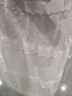 蘿美醬白色蓬蓬裙女夏季新款仙女a字半身裙雙層小個子蕾絲蛋糕裙子春秋 白色加長【身高164cm以上】 L 【建議110-125斤】 曬單實拍圖