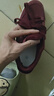 RXEX小眾設(shè)計(jì)板鞋男2025春夏季新款潮流港風(fēng)男鞋子厚底百搭休閑鞋子男 酒紅升級款 42 曬單實(shí)拍圖