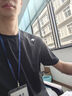 迪桑特T恤男女情侶基礎(chǔ)款Tough小標(biāo)時(shí)尚休閑運(yùn)動(dòng)速干彈性舒適圓領(lǐng)短袖 黑色BLK0 XL （105） 曬單實(shí)拍圖