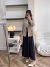 凱利 蕾莉（KELLY REILL）品牌低跟珍珠瑪麗珍單鞋女2025春季新款旗袍氣質(zhì)法式軟皮高跟鞋女 米白色 3cm 34 曬單實(shí)拍圖