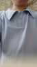 MsShe大碼女裝2025新款夏裝【珠地棉】休閑氣質(zhì)polo領(lǐng)短袖T恤 冰河藍(lán)色現(xiàn)貨 4XL 曬單實(shí)拍圖