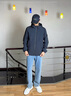 TOMMY HILFIGER【輕舒適】25新款春夏男防風(fēng)防水休閑運(yùn)動(dòng)連帽軟殼夾克03666 黑色BDS S （推薦：120-135斤） 曬單實(shí)拍圖