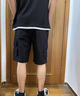 啄木鳥(niǎo)工裝短褲男夏季純棉男士外穿寬松口袋五分中褲子休閑運動(dòng)大褲衩 TH5006黑色單件 2XL 約130-150斤 曬單實(shí)拍圖