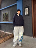 馬克華菲蛇年限定男鞋2025新款潮鞋子男厚底增高男士休閑板鞋 太空巖灰 42 曬單實(shí)拍圖
