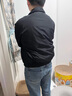 Lee舒適版男女情侶美拉德棒球羽絨服夾克外套休閑潮流LUT00900 黑色（尺碼偏大，拍小一碼） M 曬單實拍圖