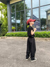 班尼路童裝兒童褲子防蚊褲男童2025年夏季新款男孩純棉透氣寬松舒適長(zhǎng)褲 黑 BNL美式籃球X 150 曬單實(shí)拍圖