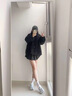 暖之緣洞洞鞋女士夏季2025新款時尚蝴蝶厚底增高矮子樂沙灘鞋包頭涼拖鞋 蝴蝶藍(lán) 38 -39（正碼） 曬單實(shí)拍圖