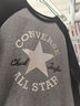 匡威（Converse）匡威兒童t恤長袖男童內(nèi)搭打底衫女童上衣男童衣服純棉童裝長袖T恤 巖嶺灰 150 /72 【建議身高140-152cm】 曬單實(shí)拍圖