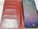 MR.GJ蘋(píng)果iPhone15手機(jī)殼翻蓋式皮套錢(qián)包款插卡外殼全包防摔軟內(nèi)殼磁扣保護(hù)套男女款 iPhone15【棕色】 曬單實(shí)拍圖