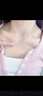 晗妤S925銀月光蝴蝶項鏈女生輕奢新款彩貝滿(mǎn)鉆吊墜高級鎖骨鏈節日禮物 月光蝴蝶項鏈 925銀 曬單實(shí)拍圖