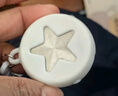 樂心（HIIN）迷你鬧鐘小臺表學生電子表兒童便攜貼墻鬧鐘車載廚衛(wèi)鐘表夜光掛表 電子掛表牛奶白【鬧鐘秒表】 曬單實拍圖