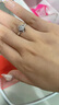 芯奢S999純銀四葉草戒指女士鉆戒女求婚結婚純銀閨蜜生日禮物送女友 四葉草戒指 曬單實拍圖