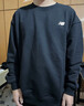 NEW BALANCE NB 官方衛衣男款圓領(lǐng)休閑運動(dòng)長(cháng)袖套頭衫 BK MT41507 S 曬單實(shí)拍圖