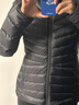 迪卡儂（DECATHLON）羽絨服冬戶(hù)外加厚長(cháng)款連帽運動(dòng)短款羽絨服內膽外套輕薄排骨MT500 女款經(jīng)典黑 M 曬單實(shí)拍圖