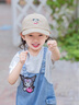 巴拉巴拉女童裙子兒童背帶裙2025夏裝【庫洛米商場同款】牛仔假兩件連衣裙 牛仔淺藍(lán)88101 120 曬單實拍圖