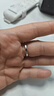 六福珠寶七夕禮物 鉑金戒指真愛(ài)如初鉑950情侶戒指男計(jì)價(jià) 20號(hào)-約3.45克 曬單實(shí)拍圖