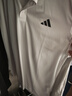 阿迪達斯 （adidas）t恤男士 2025夏季新款運動(dòng)服休閑半袖健身籃球衣透氣POLO衫短袖男 白色-速干科技 L (180/100A) 曬單實(shí)拍圖
