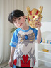 巴拉巴拉兒童短袖套裝2025童裝夏季男兩件套【奧特曼IP商場(chǎng)同款】 藍(lán)紅色調(diào)00386 120 曬單實(shí)拍圖
