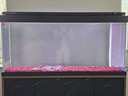 森森（SUNSUN）超白玻璃魚(yú)缸客廳大型底過(guò)濾自循環(huán)水族箱2025新款大理石紋路 1.5米長(zhǎng)42cm寬 水切一體水槽 灰色 贈(zèng)大禮包 曬單實(shí)拍圖