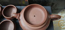 陶舍軒工藝美術(shù)師 吳俊 正宗全手工制作 宜興原礦紫砂壺 茶具 吳俊仿古竹 400ml 容量 曬單實(shí)拍圖