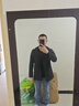 愛(ài)登堡男裝休閑連帽夾克男秋冬季外套防風(fēng)茄克黑色-升級款170/88A(L) 曬單實(shí)拍圖
