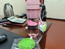 特百惠特百惠水杯500ml茶樂隨心杯學(xué)生便攜男女泡茶杯密封運(yùn)動(dòng)健身杯子 粉色送杯刷杯套表情貼 500ml 曬單實(shí)拍圖
