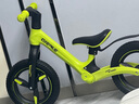 suzzt平衡車(chē)兒童滑步車(chē)兒童自行車(chē)1-3-6歲小童寶寶單車(chē)滑行車(chē)扭扭車(chē) 12寸 清新綠 【騎行禮包】 曬單實(shí)拍圖