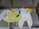 迪士尼（Disney）包包0-3歲棉夏季無袖女童連衣裙嬰幼兒夏裝裙子1洋氣韓版公主裙 三顆草莓黃色 80 曬單實(shí)拍圖