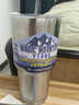 鯨奈斯冰霸杯夏天大容量不銹鋼吸管杯男女車(chē)載咖啡杯辦公室保冷杯子 白色900ml+貼紙 收藏送吸管刷 曬單實(shí)拍圖