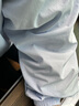 百圖betu女裝2025夏季新款時(shí)尚防曬服連帽舒適防曬衣短外套女2503T67 藍(lán)色 S 曬單實(shí)拍圖