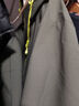 杰克·瓊斯（JACK&JONES）男裝春秋衣服立領(lǐng)夾克外套男寬松撞色連帽戶外上衣彈力三防面料 E04橄欖綠 常規(guī) L 180 曬單實(shí)拍圖