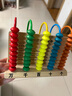 福孩兒5檔計數(shù)器小學(xué)生二一年級上冊數(shù)學(xué)教具加減法五行萬位珠算計算架 曬單實拍圖