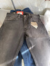 Levi's李維斯暖絨系列男士502錐型美式復古vintage休閑牛仔長(cháng)褲 黑色 29 (32) 曬單實(shí)拍圖