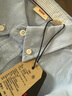 Levi's李維斯男士美式復古刺繡休閑簡(jiǎn)約商務(wù)通勤條紋長(cháng)袖翻領(lǐng)襯衫 藍色 S 曬單實(shí)拍圖