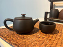 云南建水紫陶茶壺素大口漢瓦壺正宗純手工非紫砂壺家用可提轉(zhuǎn) 單壺【大容量】 300ml 曬單實拍圖