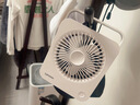 聯(lián)想【熱銷(xiāo)NO.1｜2025款制冷空調扇】桌面小風(fēng)扇超靜音家用空氣循環(huán)扇辦公室宿舍usb充電超長(cháng)續航風(fēng)寶 【堇灰紫pro】體感直降26℃丨冷風(fēng)循環(huán)丨冰爽全身 曬單實(shí)拍圖