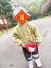 泰蘭尼斯秋季女童學(xué)步鞋可愛運(yùn)動鞋寶寶軟底機(jī)能面包鞋紫/粉25碼 曬單實(shí)拍圖
