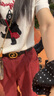 三彩大碼女裝2025秋款全棉高腰牛仔褲直筒安可拉紅顯瘦胖MM 安可拉紅 L 165/76B 曬單實(shí)拍圖
