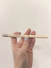 歐億姿雙頭唇刷口紅刷圓頭暈染唇線筆細(xì)節(jié)便攜化妝專業(yè)用工具涂嘴唇杏仁 曬單實(shí)拍圖