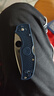 SPYDERCO美國進(jìn)口spyderco蜘蛛C41戶(hù)外高硬度粉末鋼輕量便攜EDC隨身折疊刀 C41PDBL5 曬單實(shí)拍圖