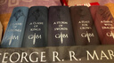 冰與火之歌 英文原版小說A Song of Ice and Fire 全集1-5 精裝收藏皮革版 曬單實拍圖