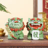 如果創(chuàng)意閩南桌上文創(chuàng)小擺件風獅爺桌面招財手辦國風升學可愛生日禮物 歡喜風獅爺彩色款-發(fā)財 曬單實拍圖